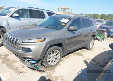 2017 Jeep Cherokee Latitude Fwd из США, поврежденный, VIN 1C4PJLCS4HW613807